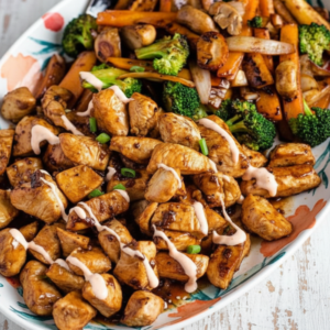 Easy Homemade Hibachi Chicken and Vegetables Recipe