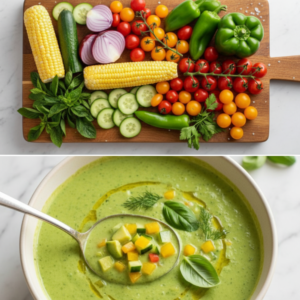 Creamy High Protein Broccoli Cheddar Soup (20g Protein!)