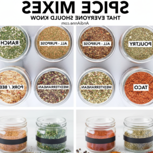 DIY Seasoning Mixes: Craft Custom Flavors at Home