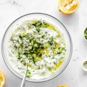 Quick & Easy Cucumber Yogurt Dip Recipe (10 Minutes)