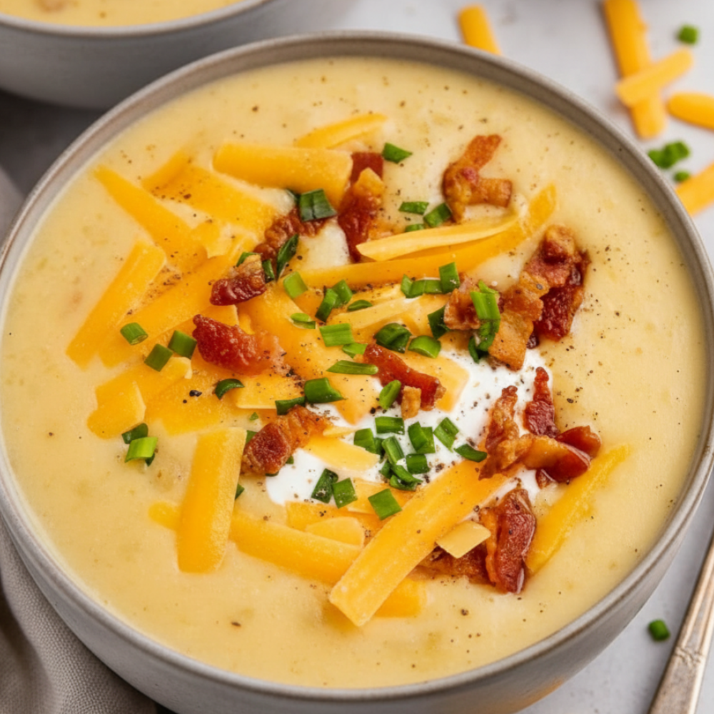 Quick & Creamy Instant Pot Potato Soup Recipe