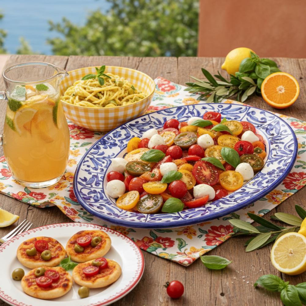 Refreshing Italian Summer Spread: A Complete Grazing Menu