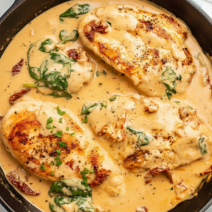 30-Minute Creamy Sun-Dried Tomato Skillet Dinner