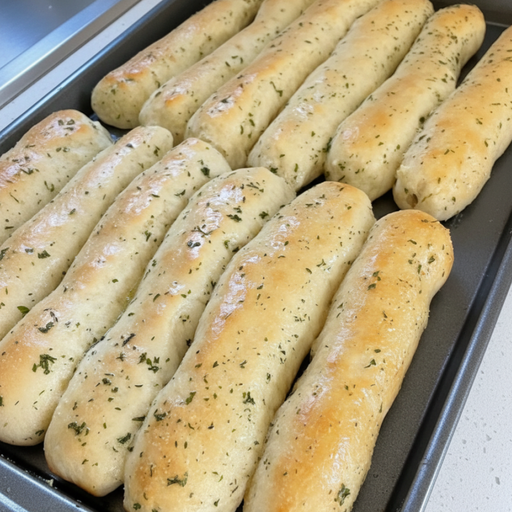 1-Hour Copycat Olive Garden Garlic Breadsticks Recipe