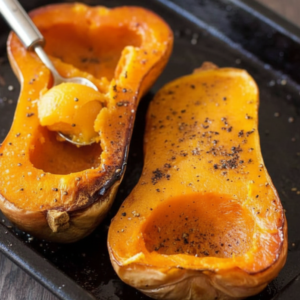 Easy Oven Baked Butternut Squash with Thyme
