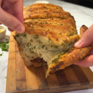 Vegan Tear and Share Garlic Loaf: Easy Recipe