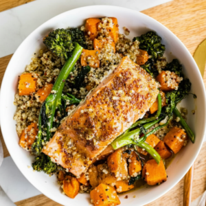Easy Salmon Quinoa Bowls for Weekly Meal Prep