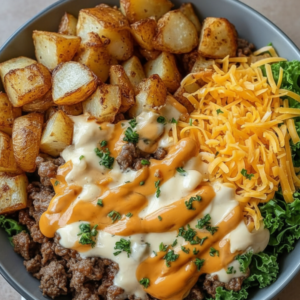 Easy Smash Burger Bowl Recipe (High Protein)