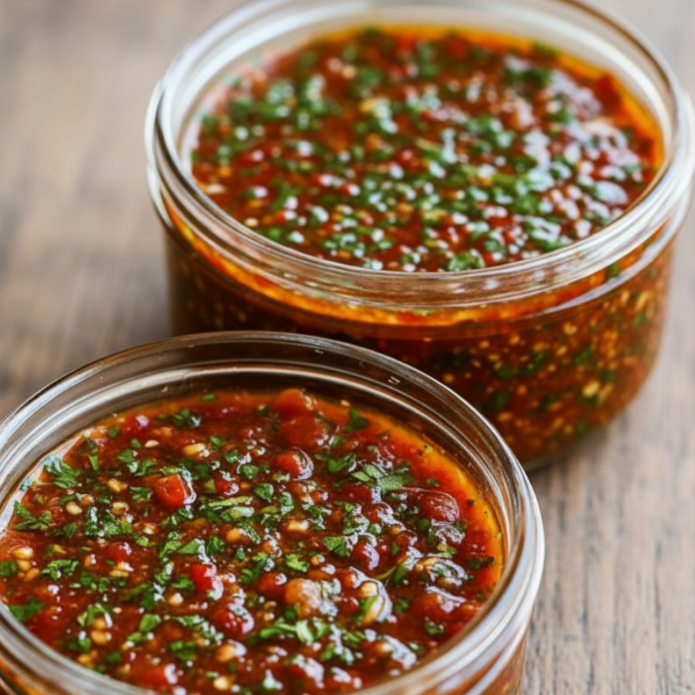 Bold Smoky Red Chimichurri Recipe for Grilled Steaks