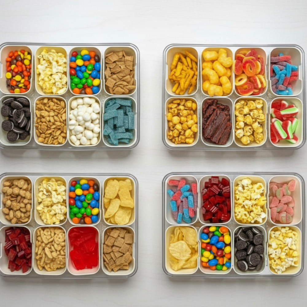 Creative Travel Snack Organizer Concepts for Kids & Adults