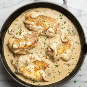 Savory Sour Cream Onion Chicken Skillet Recipe