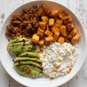 High-Protein Sweet Potato Ground Beef Bowl Recipe