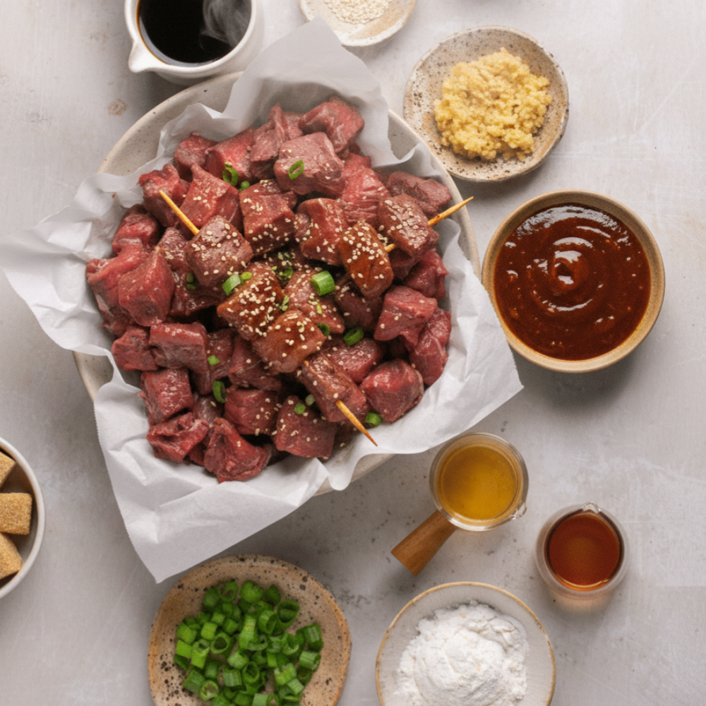 Easy Teriyaki Steak Bites in the Slow Cooker