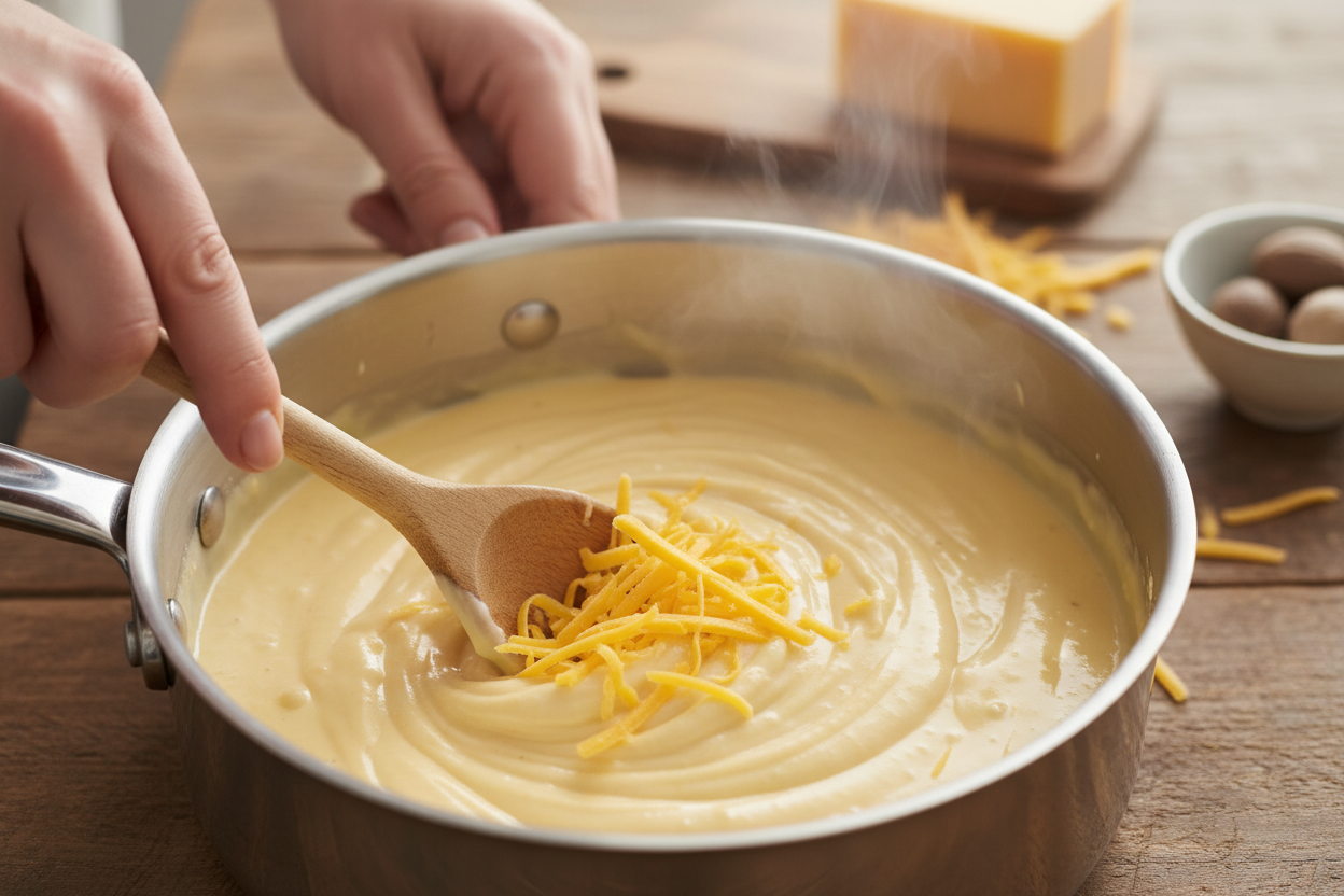 Amazing Creamy Macaroni and Cheese preparation step 2