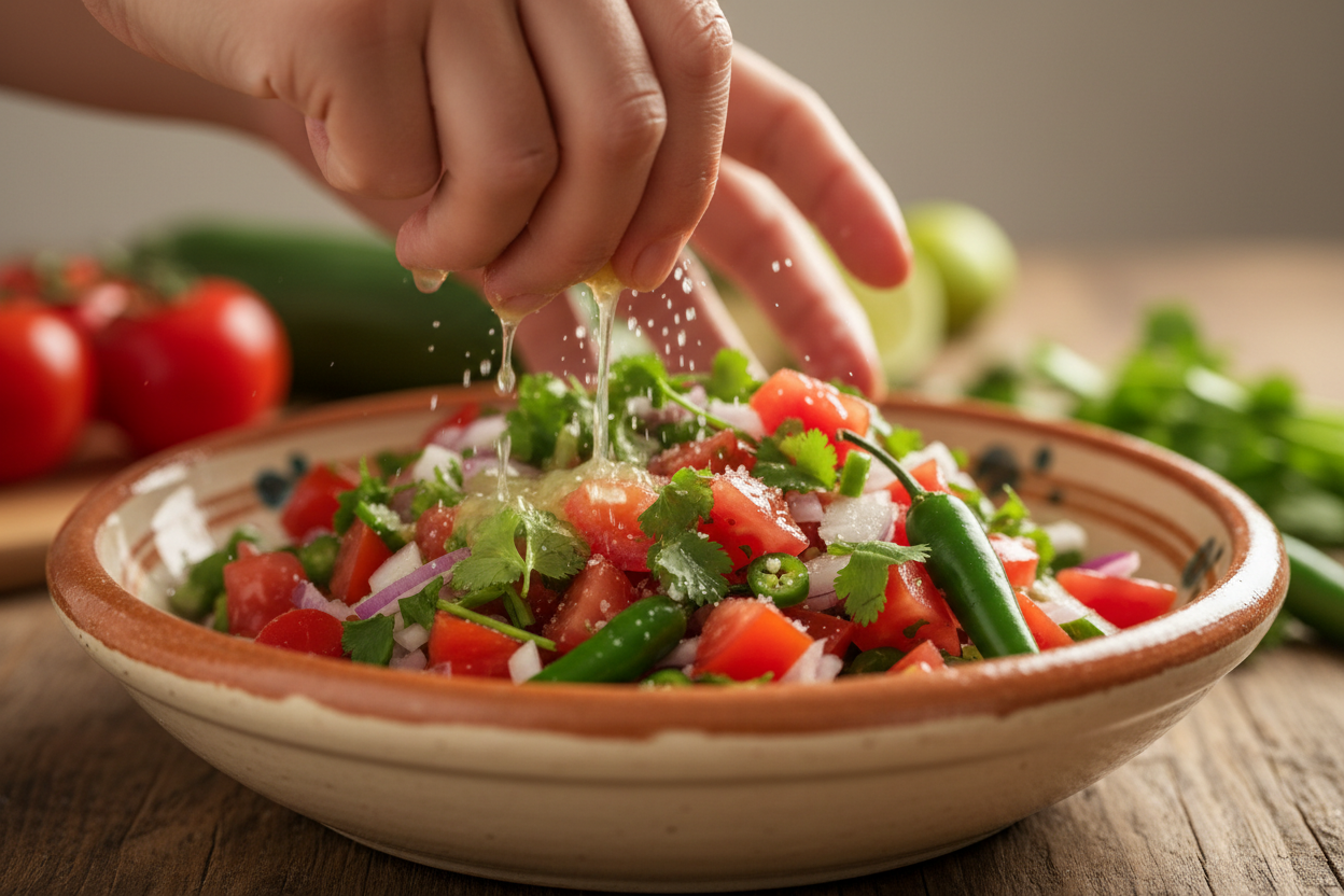 Authentic Pico de Gallo Recipe preparation step 2