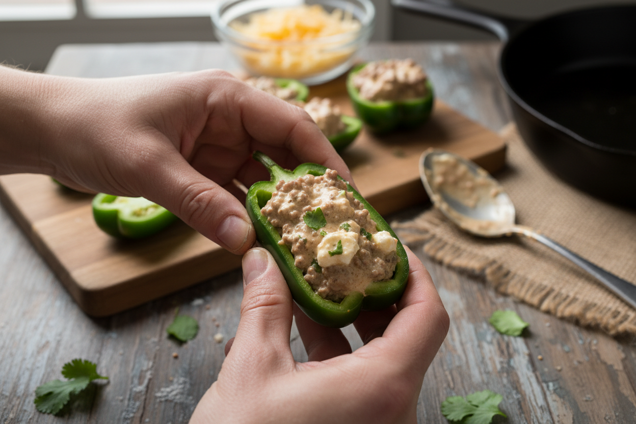 Best Jalapeno Poppers preparation step 1