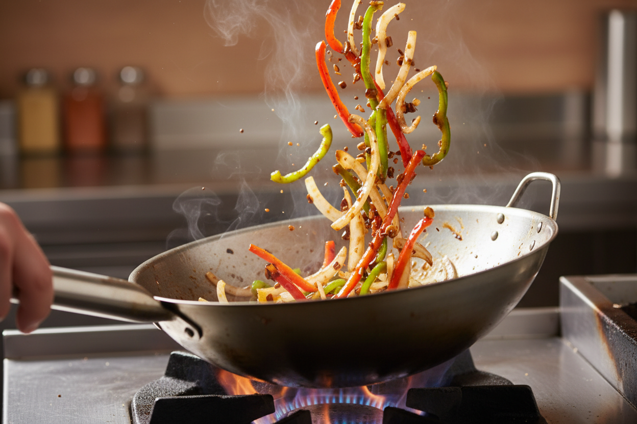 Black Pepper Beef Stir Fry preparation step 2