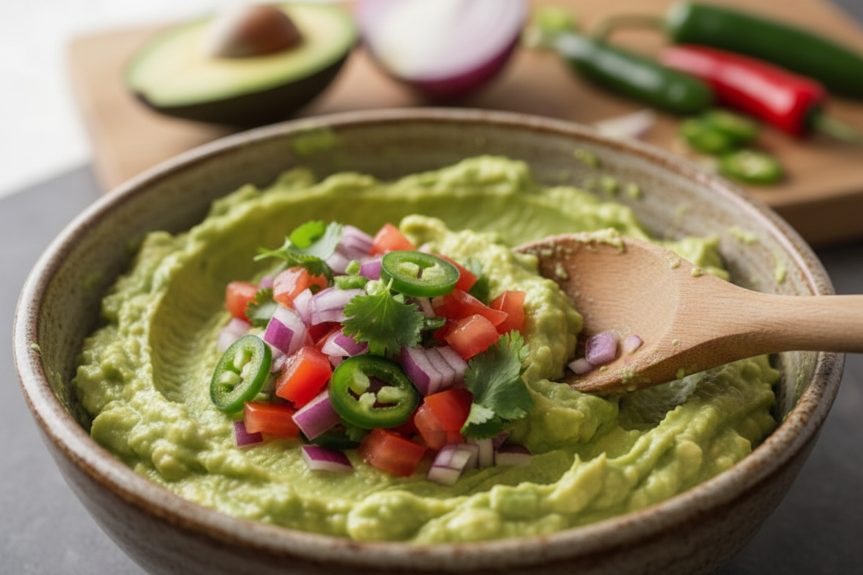 Chipotle Guacamole (Copycat) preparation step 2