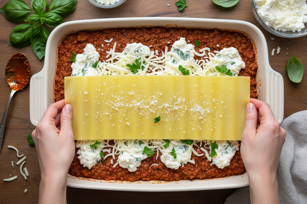 Crazy Good Lasagna preparation step 2