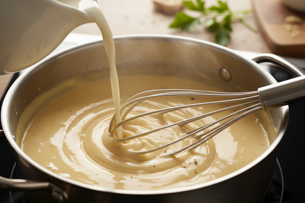 Creamy Stovetop Macaroni Cheese preparation step 2