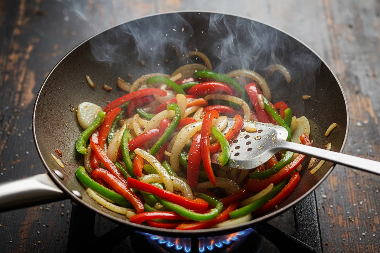 Easy Chinese Pepper Steak with Onions preparation step 2