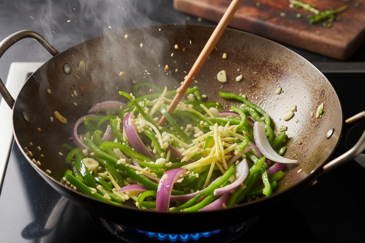Easy Chinese Pepper Steak Recipe preparation step 2
