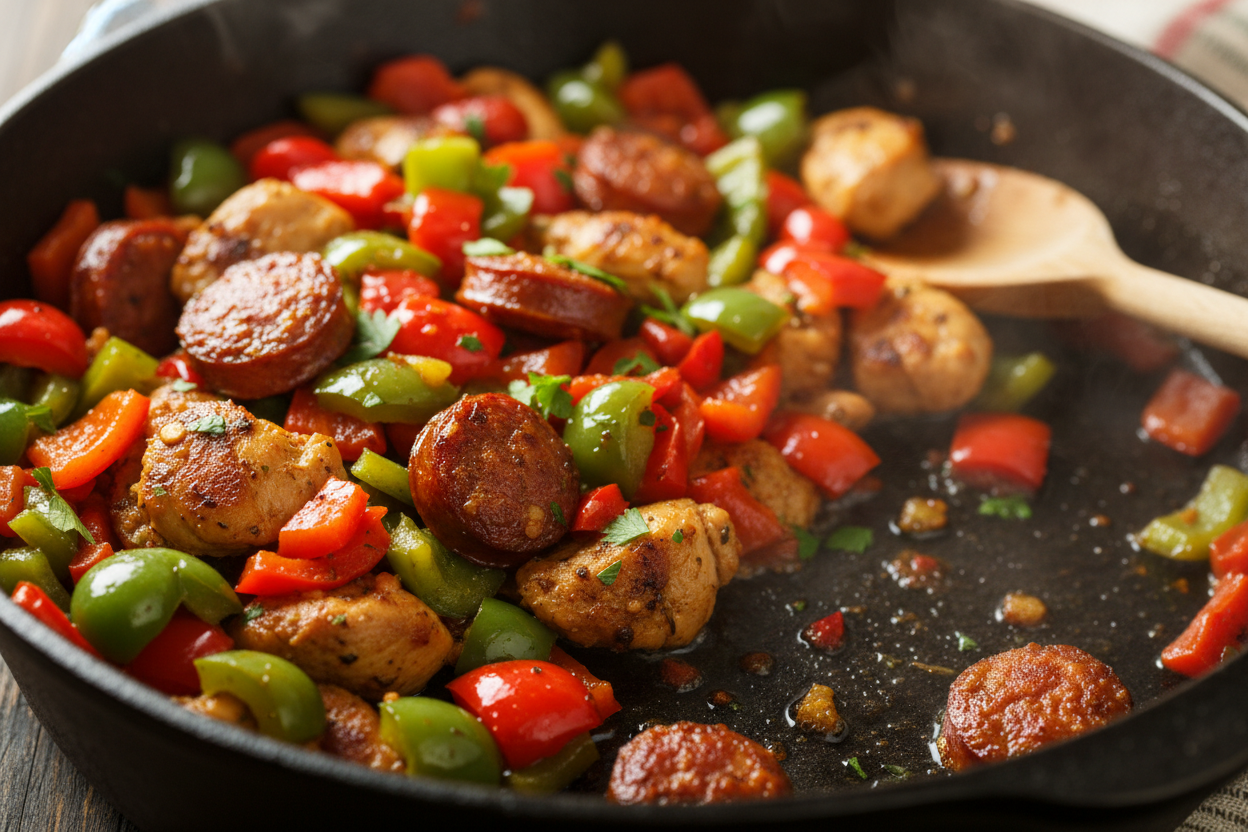 Easy Jambalaya Recipe preparation step 2