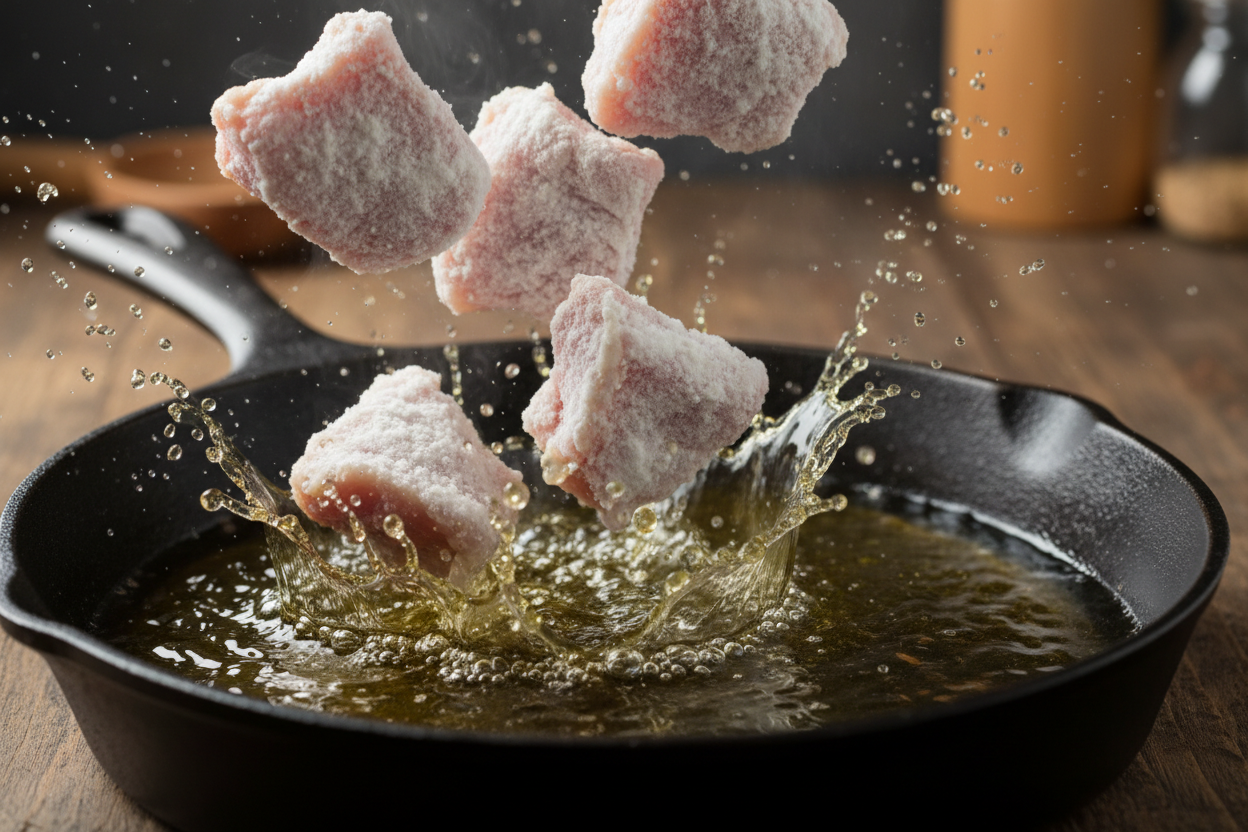Easy Lazy Honey Garlic Crispy Chicken preparation step 1