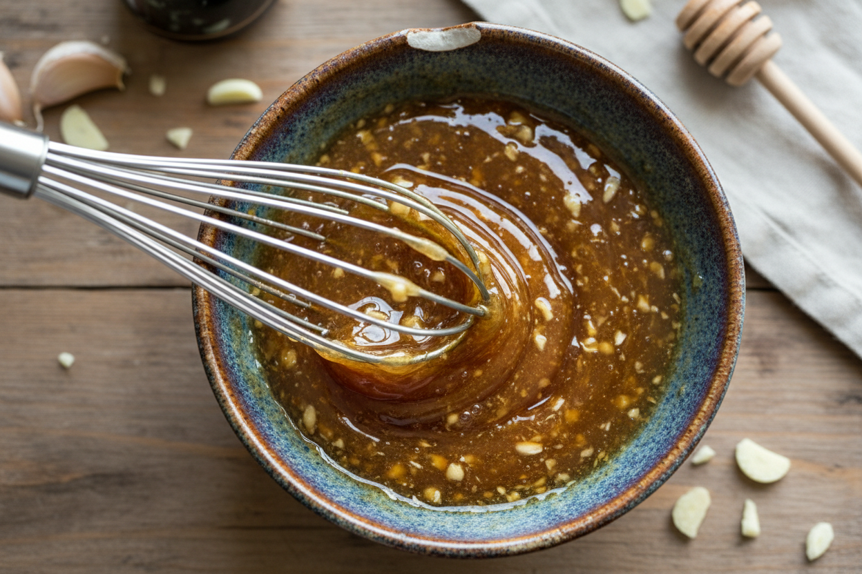Easy Lazy Honey Garlic Crispy Chicken preparation step 2