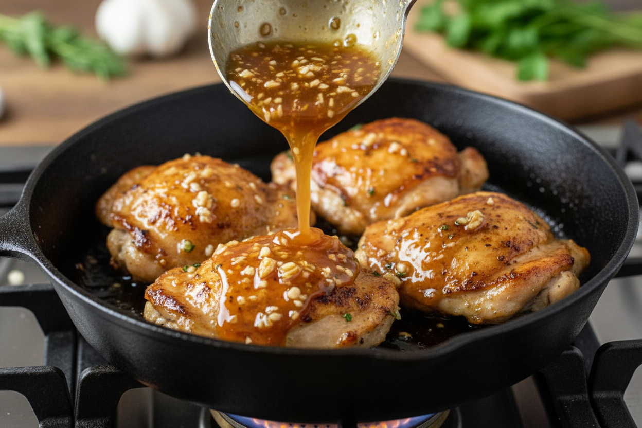 Honey Garlic Chicken Recipe preparation step 2