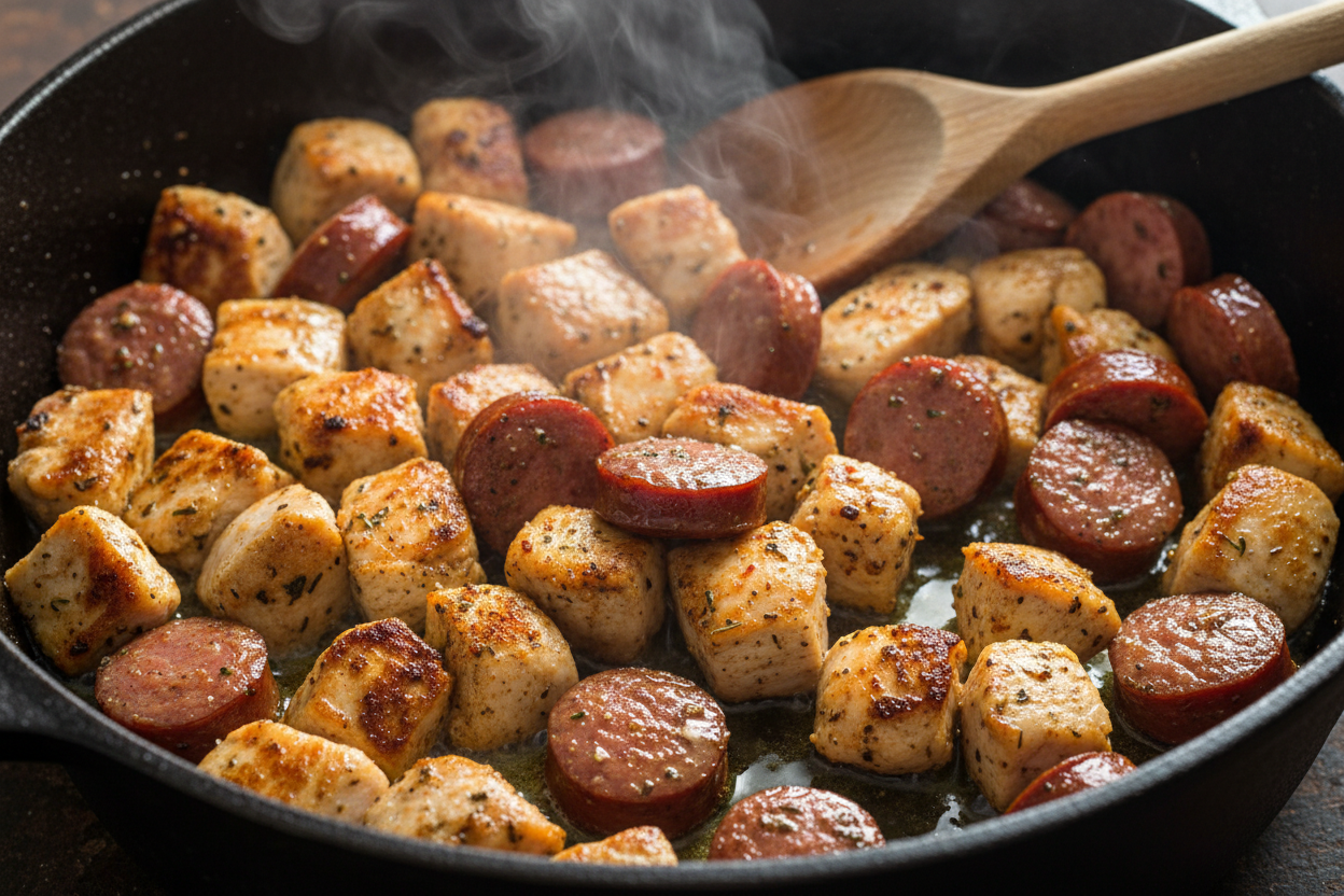 Jambalaya Recipe preparation step 1