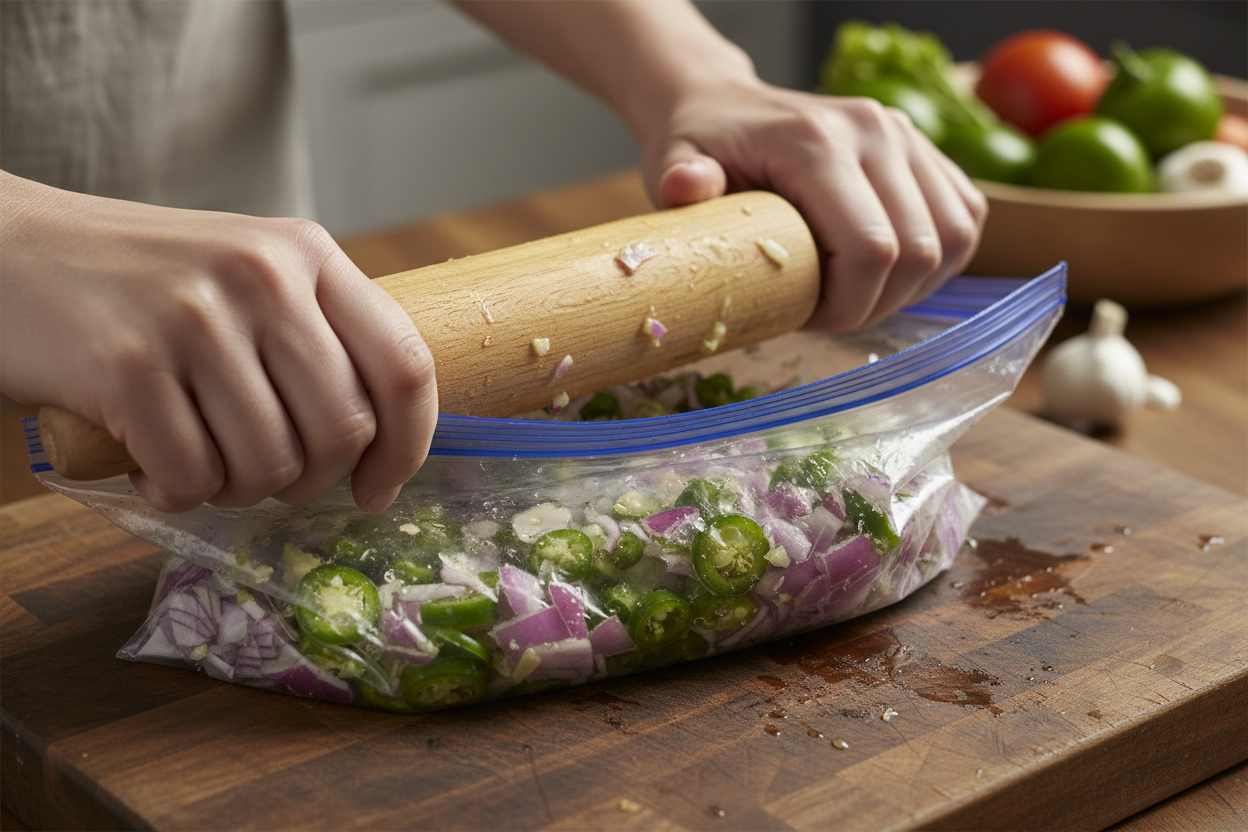 Restaurant-Worthy Guacamole preparation step 1