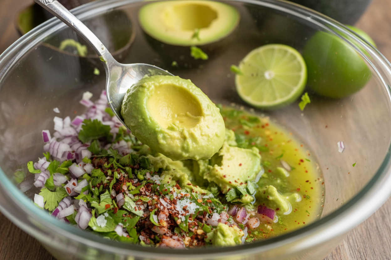 Restaurant-Worthy Guacamole preparation step 2