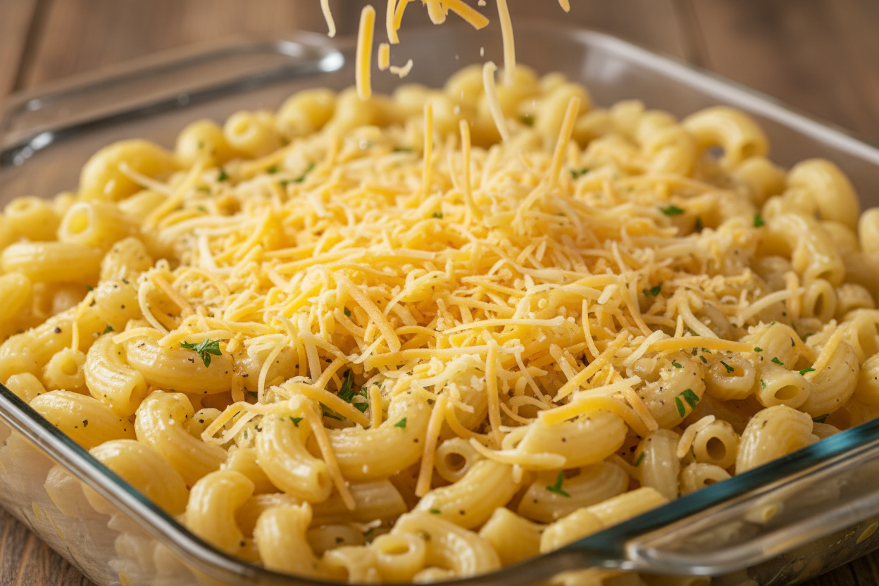 Southern Baked Mac and Cheese Soul Food preparation step 2