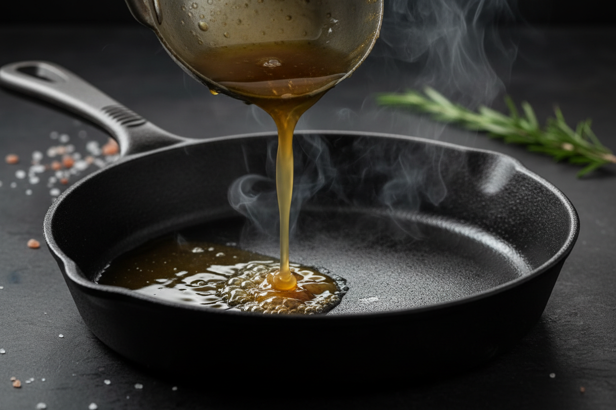 Southern Cornbread Recipe In A Cast Iron Skillet preparation step 2