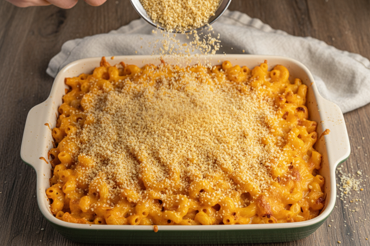 The BEST Homemade Baked Mac and Cheese preparation step 2