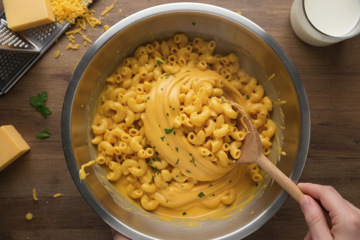 The Best Homemade Mac and Cheese Recipe preparation step 2