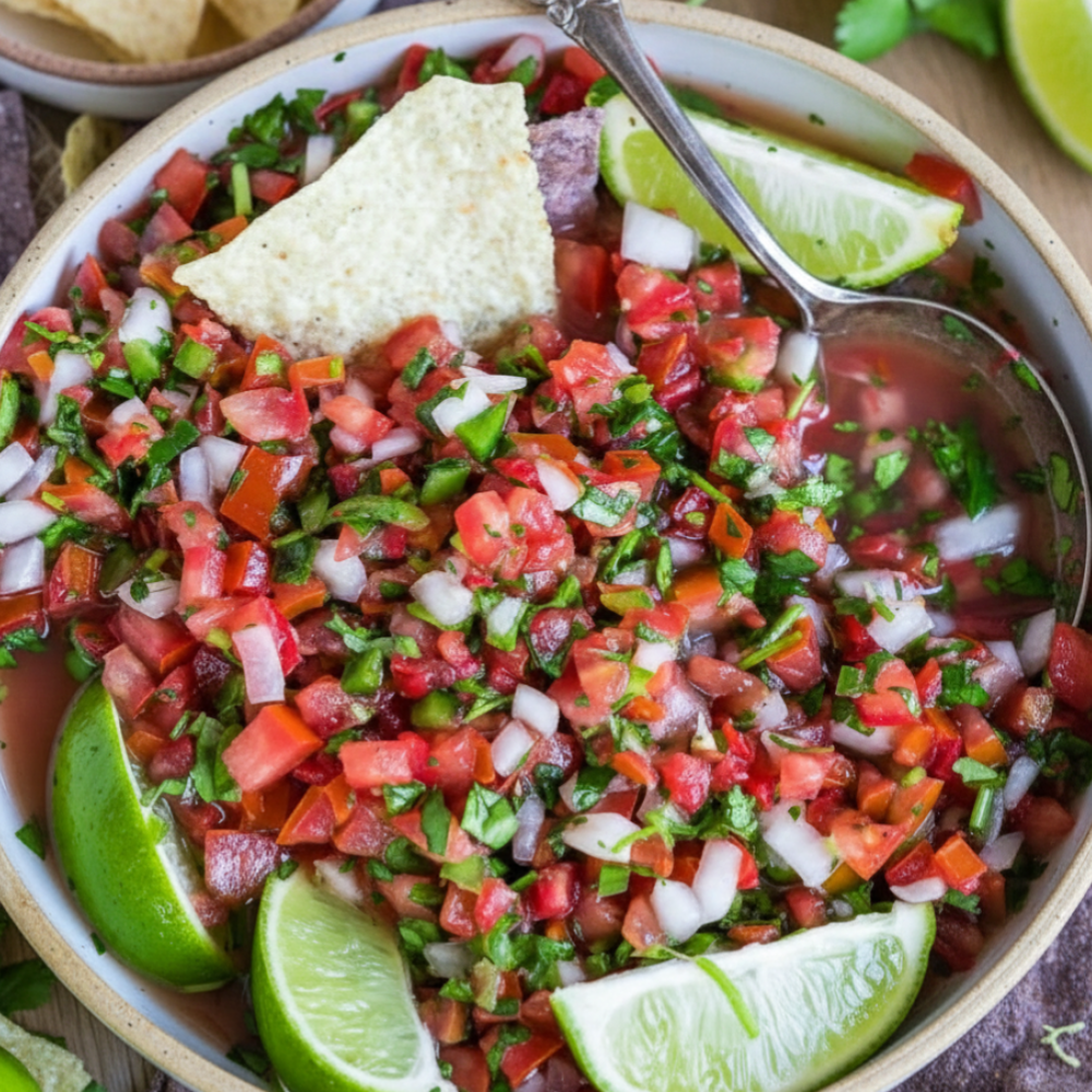 Authentic Pico de Gallo (Fresh 10-Minute Salsa Cruda)