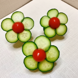 How to Build a Cured Beef Board with Tomato Flowers