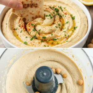 Quick & Creamy Hummus Recipe in 5 Minutes