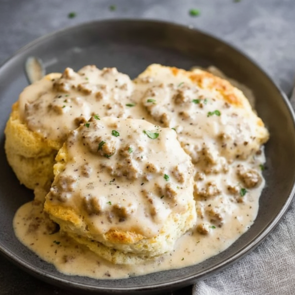 Best Ever Biscuits and Beef Gravy: A Southern Classic