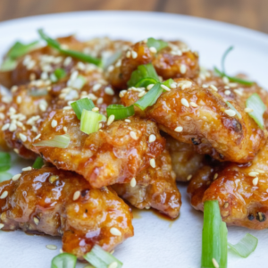 Crispy Chinese Honey Garlic Chicken Recipe (Easy at Home)