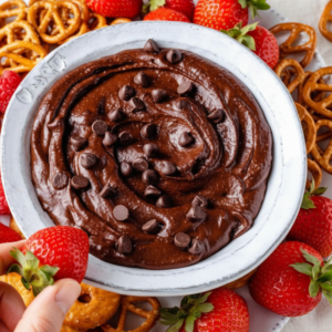 5-Minute Chocolate Hummus Recipe (Healthy Dessert Dip)