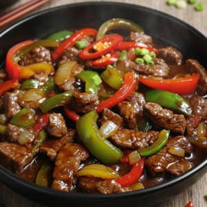 Easy Crock Pot Pepper Steak Recipe