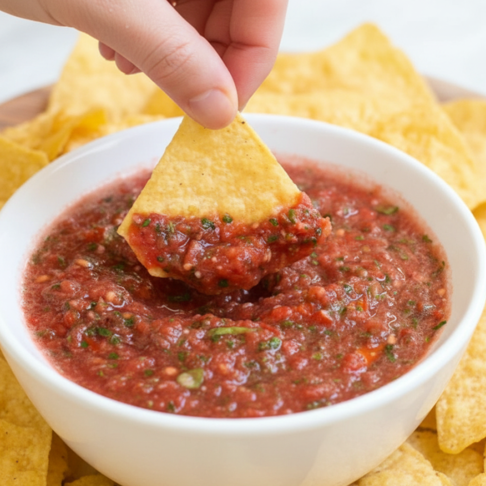 5-Minute Easy Blender Salsa Recipe