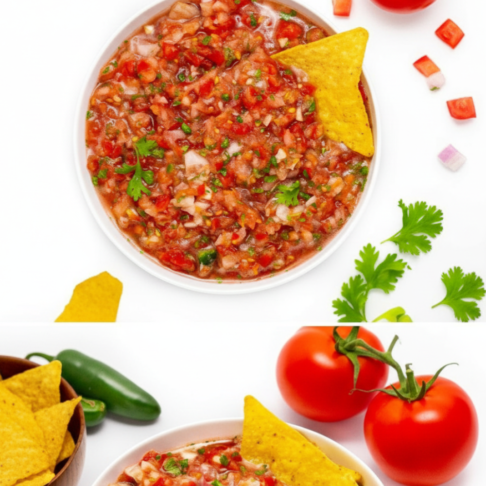 5-Minute Fresh Tomato Salsa - Easy & Zesty