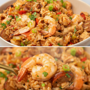 Easy Pressure Cooker Cajun Rice with Beef Sausage