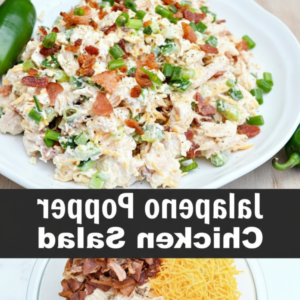 15-Minute Jalapeno Popper Chicken Salad (Keto)