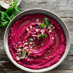 Vibrant Roasted Beetroot Dip: Easy Vegan Recipe