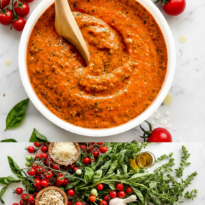 Vibrant Sun-Dried Tomato & Almond Sauce Recipe